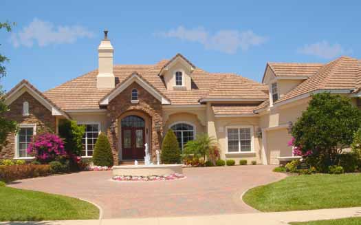 House with a Fountain